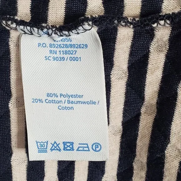 Boden Size 12 Dress Dotty Day Quilted Shift Polka Dot Zip Back Pockets Navy - Picture 12 of 13